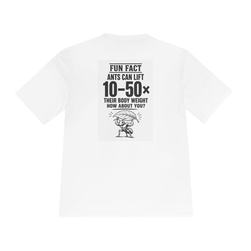 Ants Can Lift T-Shirt — Fun Fact 10–50× Bodyweight Graphic Tee